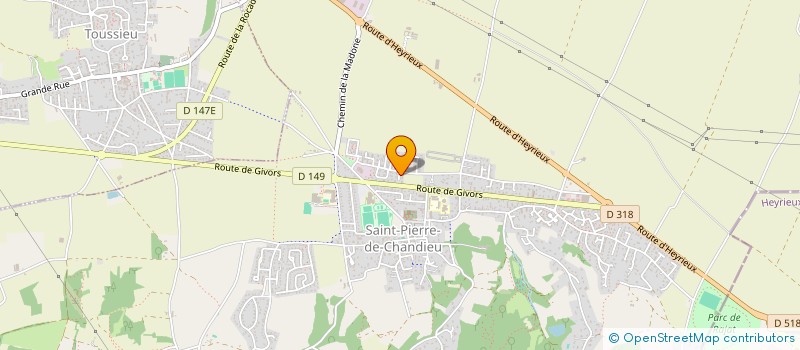 localisation de l'entreprise THIERRY MARGAN CONSULTING  SAINT-PIERRE-DE-CHANDIEU