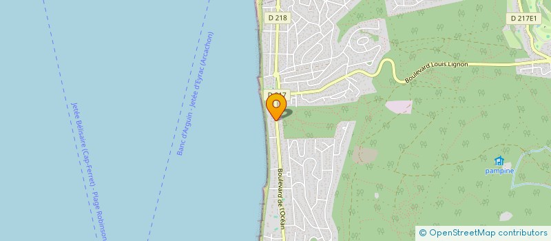 localisation de l'entreprise THIERRY MOOTZ CONSULTING  LA TESTE-DE-BUCH