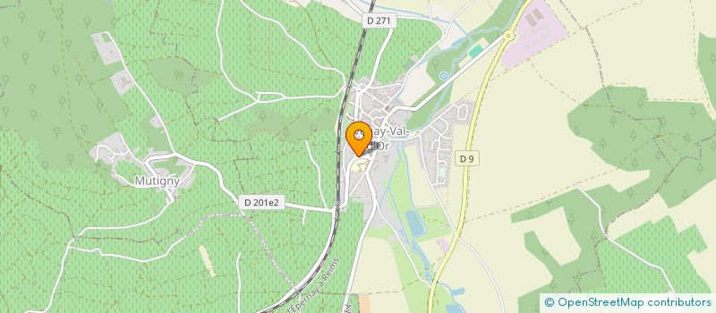 localisation de l'entreprise THIERRY MORIN  AVENAY-VAL-D'OR