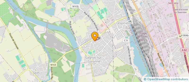 localisation de l'entreprise THIERRY OBADIA FILMS  GAGNAC-SUR-GARONNE