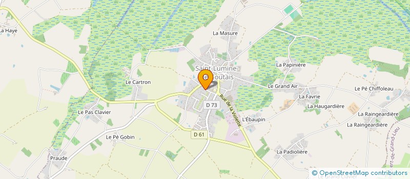 localisation de l'entreprise THIERRY ORHON  SAINT-LUMINE-DE-COUTAIS