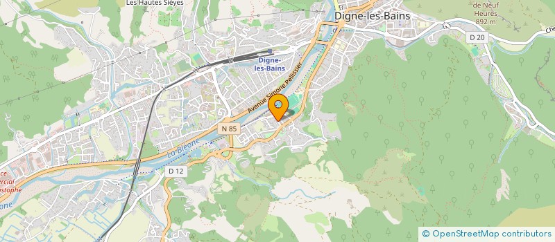 localisation de l'entreprise THIERRY PIANET - CONSEILS ET EXPERTISES à DIGNE-LES-BAINS