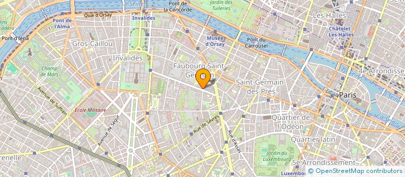 localisation de l'entreprise THIERRY PIETU HAUTE COIFFURE  PARIS