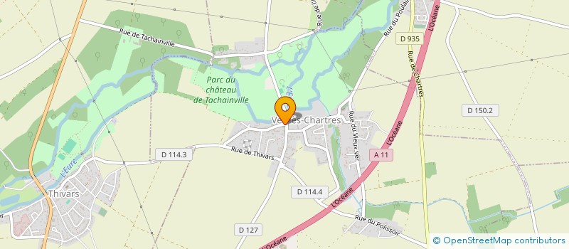 localisation de l'entreprise THIERRY POIRIER ECONOMIE ET CONSTRUCTION à VER-LES-CHARTRES