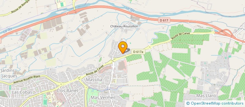 localisation de l'entreprise THIERRY RICHARD  PERPIGNAN