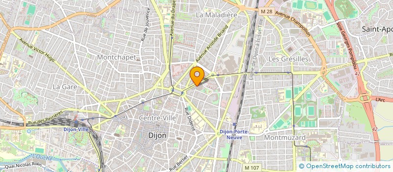 localisation de l'entreprise THIERRY SCHNEIDER PATRIMOINE à DIJON