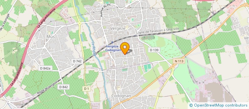 localisation de l'entreprise THIERRY SOUCCAR MEDIAS  VERGEZE