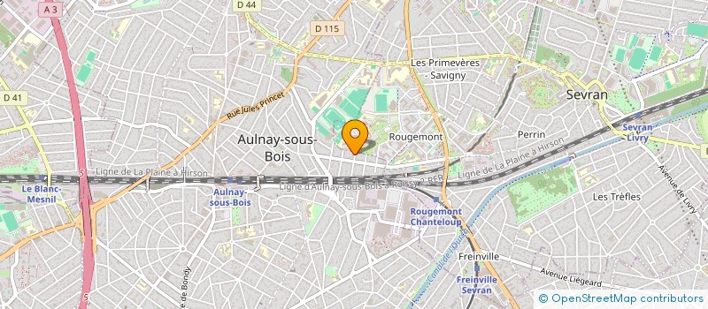localisation de l'entreprise THIERRY WIAKO à AULNAY-SOUS-BOIS