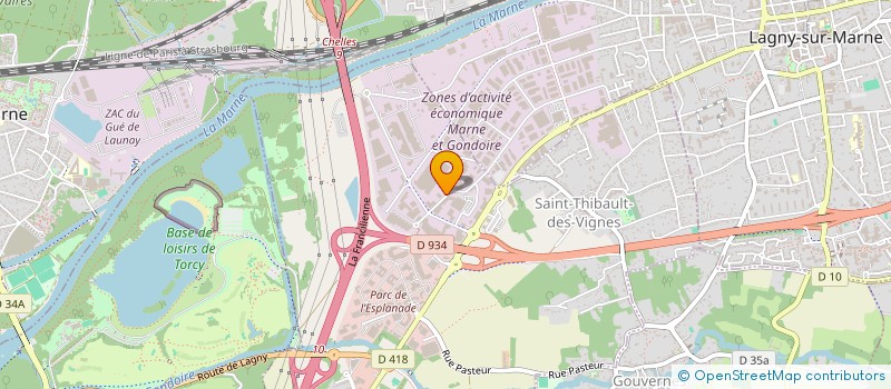 localisation de l'entreprise THIERS 31 à SAINT-THIBAULT-DES-VIGNES