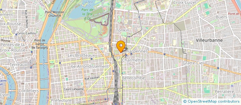 localisation de l'entreprise THIERS  LYON