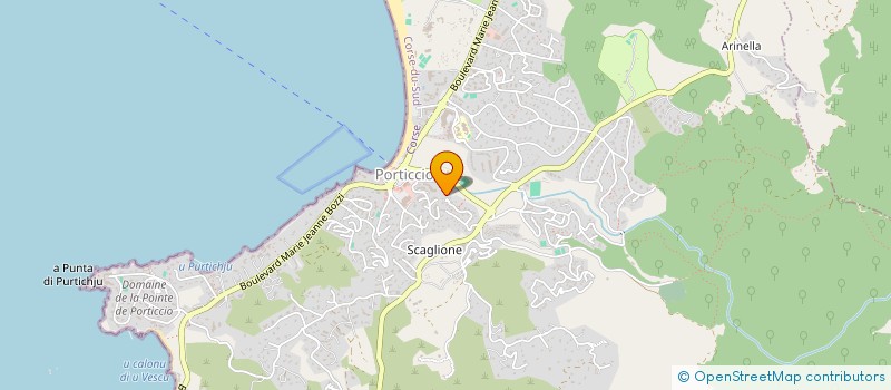 localisation de l'entreprise THIESSON FINANCES  GROSSETO-PRUGNA