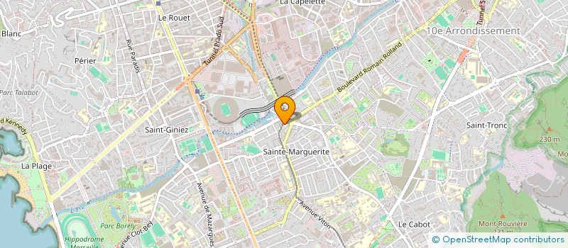localisation de l'entreprise THIEVAM à MARSEILLE