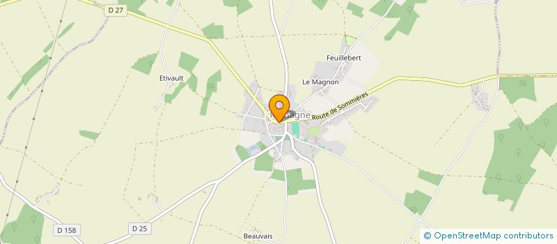 localisation de l'entreprise THIFAUDIS à VALENCE-EN-POITOU