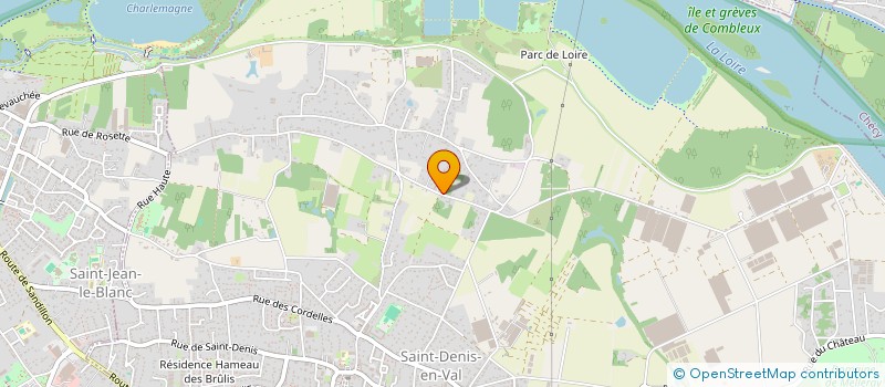 localisation de l'entreprise THIFER  SAINT-DENIS-EN-VAL
