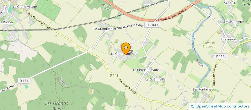 localisation de l'entreprise THIGUIDABE  VARZAY