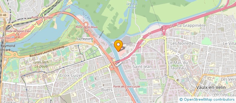 localisation de l'entreprise THIJO DEVELOPPEMENT  VILLEURBANNE