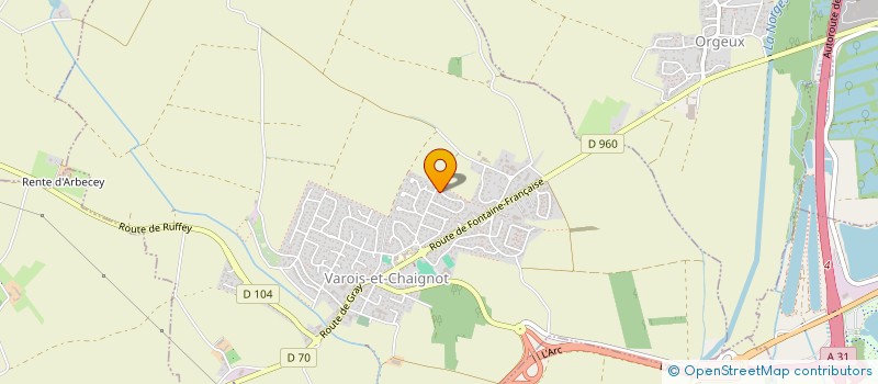 localisation de l'entreprise THIKARO à VAROIS-ET-CHAIGNOT
