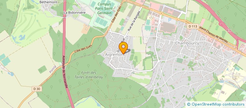 localisation de l'entreprise THIL CONSULTING  AIGREMONT