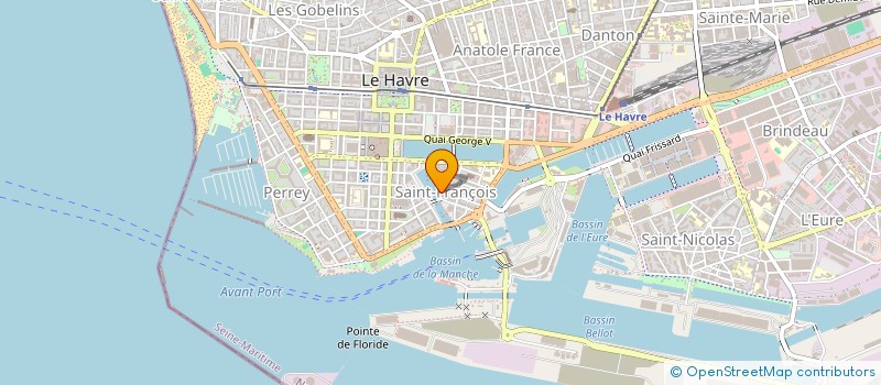 localisation de l'entreprise THILAJE à LE HAVRE