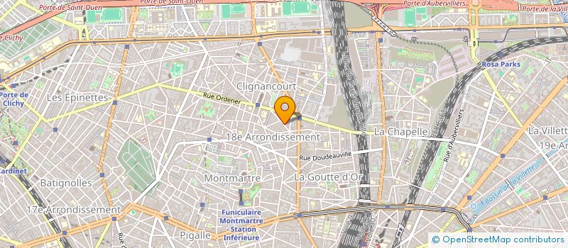 localisation de l'entreprise THILAKA à PARIS