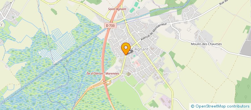 localisation de l'entreprise THILAU ENDUIT  SAINT-AGNANT