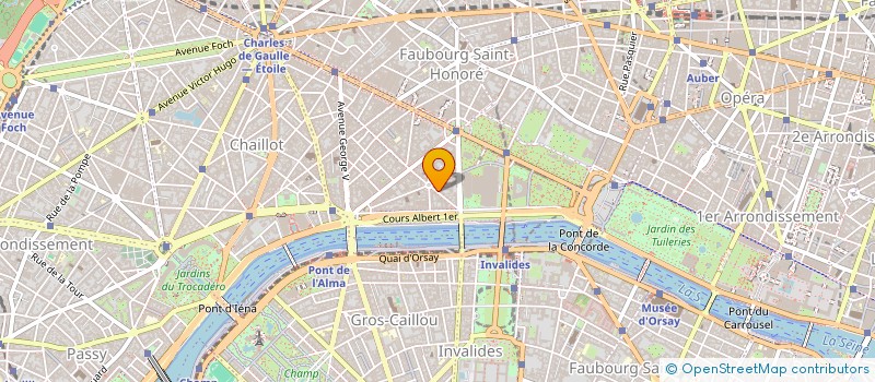localisation de l'entreprise THILDA TREND à PARIS
