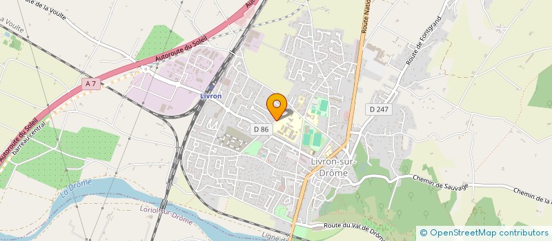 localisation de l'entreprise THILEO  LIVRON-SUR-DROME