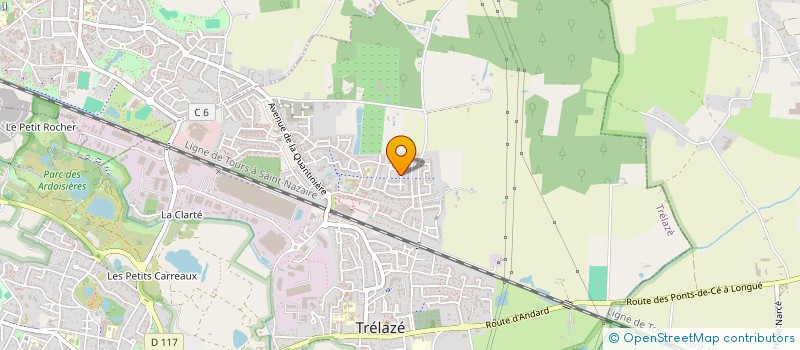 localisation de l'entreprise THILLA RISKS SOLUTIONS  TRELAZE