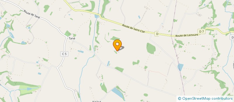 localisation de l'entreprise THILLAC  LECTOURE