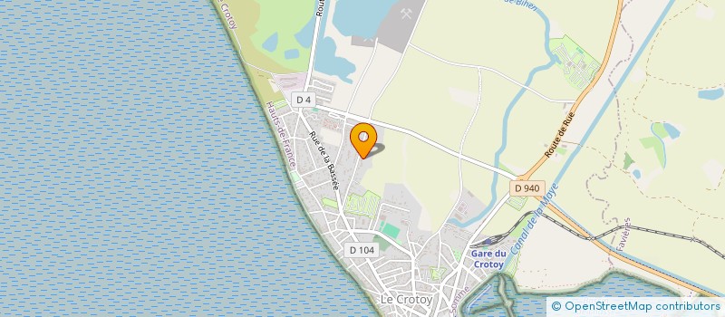 localisation de l'entreprise THILLARD IMMO à LE CROTOY