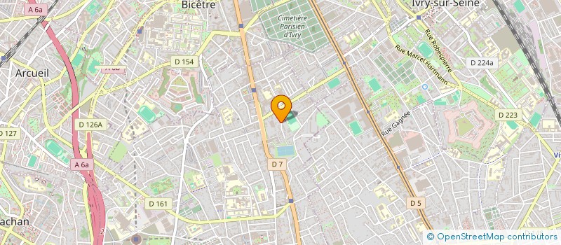localisation de l'entreprise THILLELI IMMO à VILLEJUIF