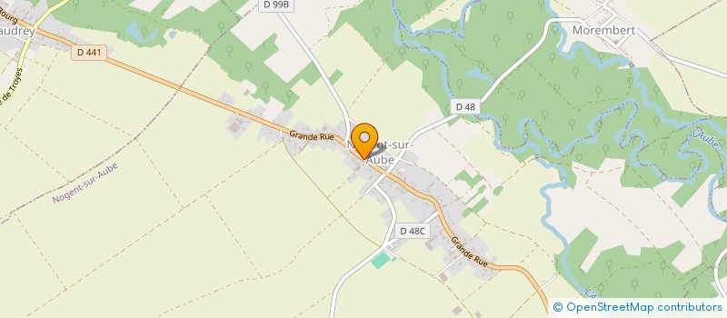 localisation de l'entreprise THILLEROT à NOGENT-SUR-AUBE