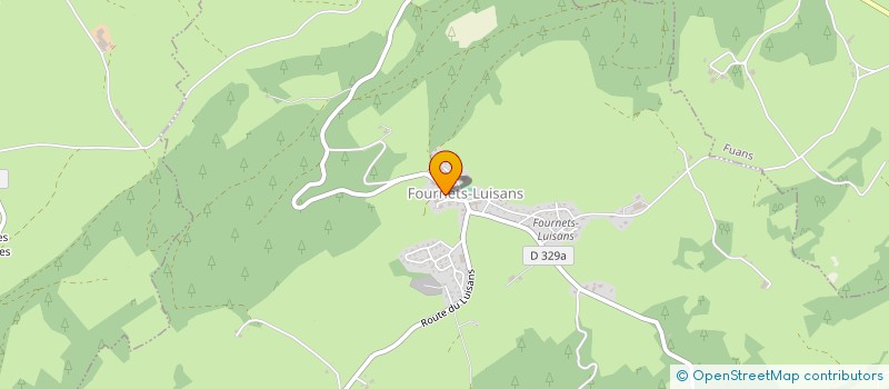 localisation de l'entreprise THILLON DYLAN  FUANS