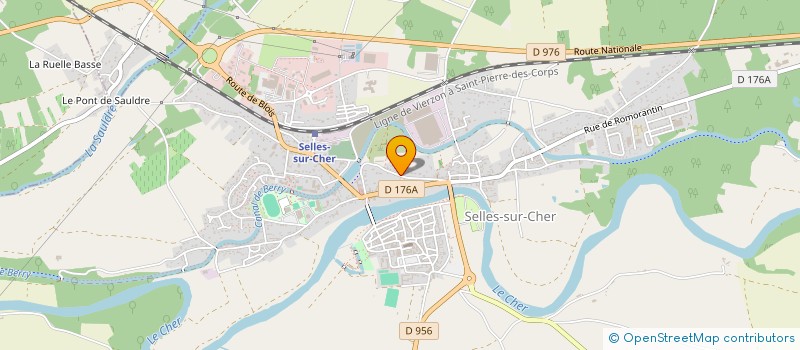 localisation de l'entreprise THILLOUX  SELLES-SUR-CHER