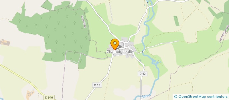 localisation de l'entreprise THILLY  CHAMPIGNEULLE