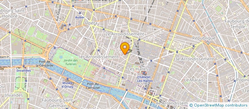 localisation de l'entreprise THILON  PARIS