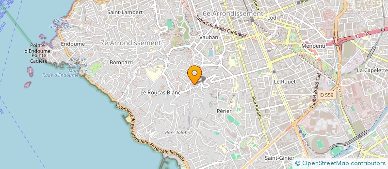 localisation de l'entreprise THILOU à MARSEILLE