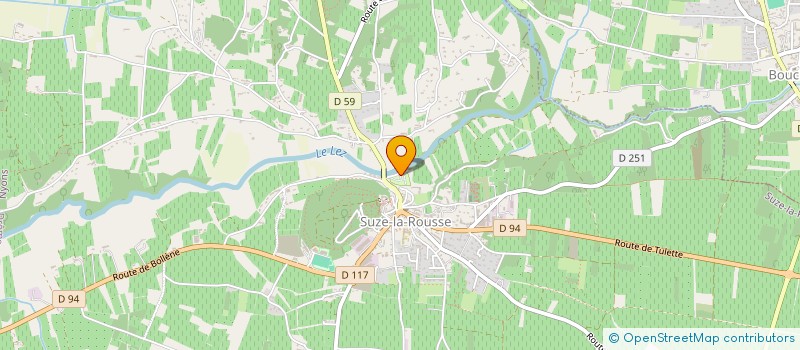 localisation de l'entreprise THIMA  SUZE-LA-ROUSSE