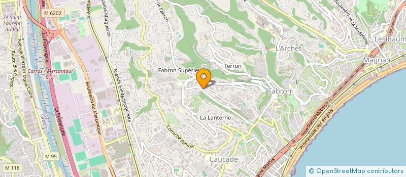 localisation de l'entreprise THIMEA à NICE