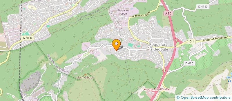 localisation de l'entreprise THIMEL  ROQUEFORT-LA-BEDOULE