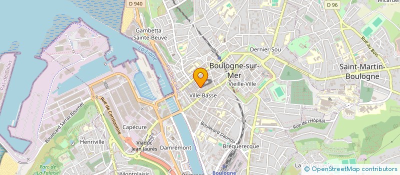 localisation de l'entreprise THIMEO  BOULOGNE-SUR-MER