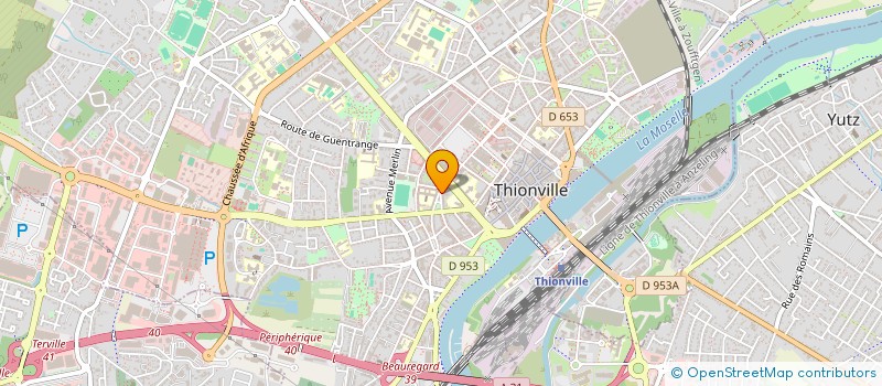 localisation de l'entreprise THIMO à THIONVILLE
