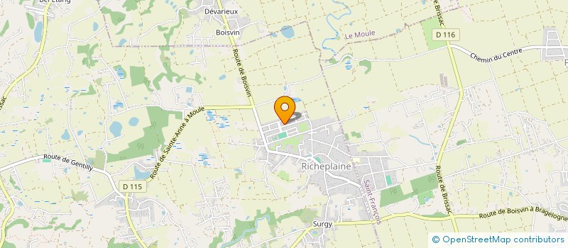 localisation de l'entreprise THIMODENT  SAINTE-ANNE