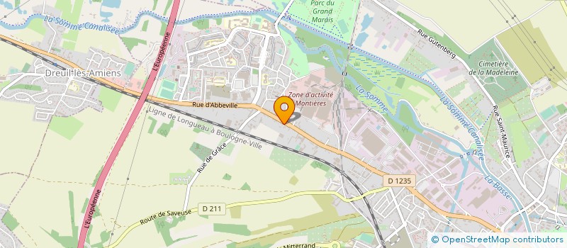 localisation de l'entreprise THIMOTHE à AMIENS