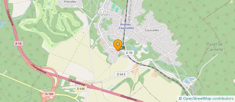 localisation de l'entreprise THIMS CONSEIL à PRESLES