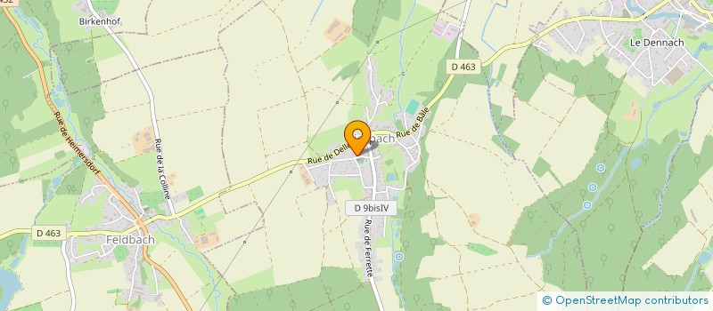 localisation de l'entreprise THIMY  RIESPACH