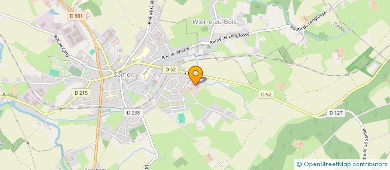 localisation de l'entreprise THINA FINANCIERE  SAMER