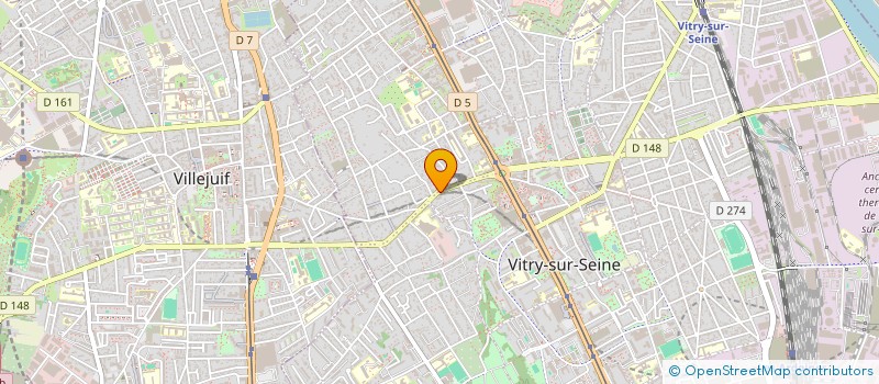 localisation de l'entreprise THINIKO  VITRY-SUR-SEINE