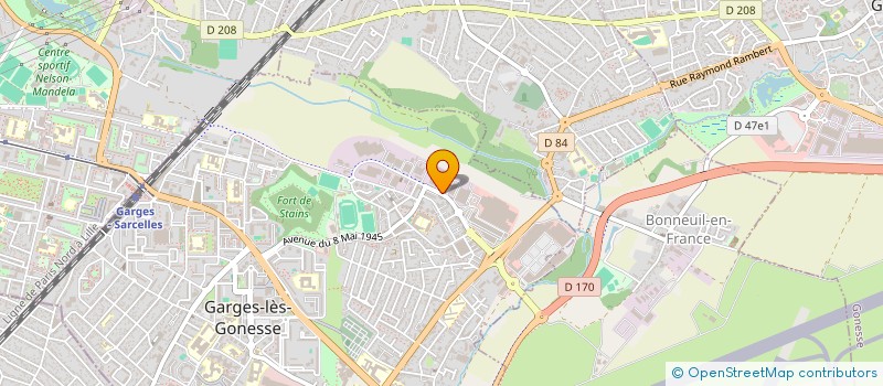 localisation de l'entreprise THINK ARCHI  GARGES-LES-GONESSE