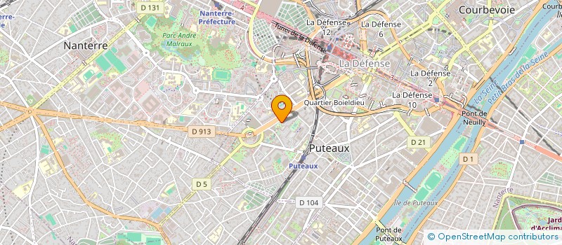 localisation de l'entreprise THINK INFORMATION TECHNOLOGIES  PARIS